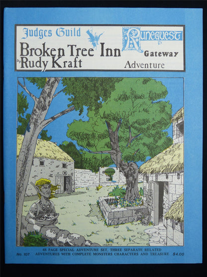 Broken Tree Inn: Judges Guild Runequest Companion -  Roleplay Booklet #NE