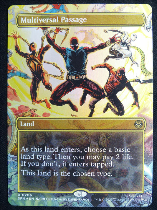 Multiversal Passage Borderless Foil - SPM - Mtg Card #4IO