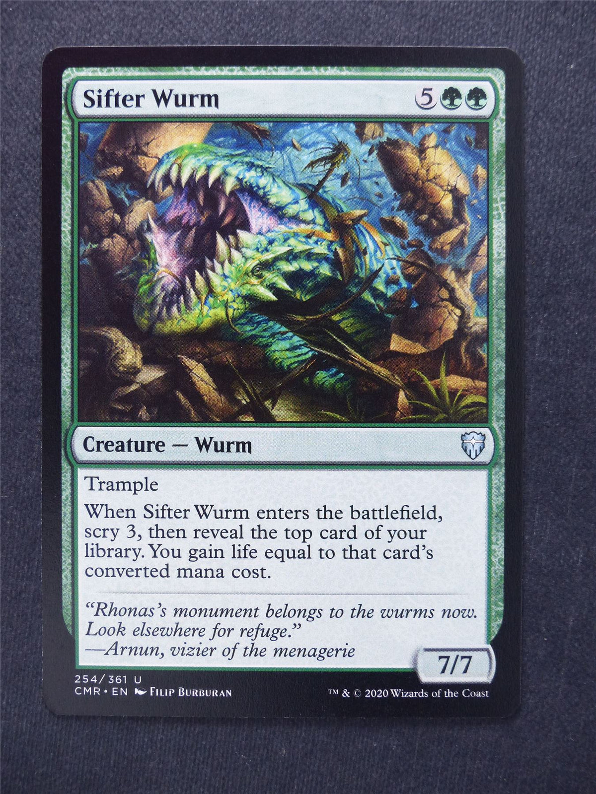Sifter Wurm - Commander Legends #M8