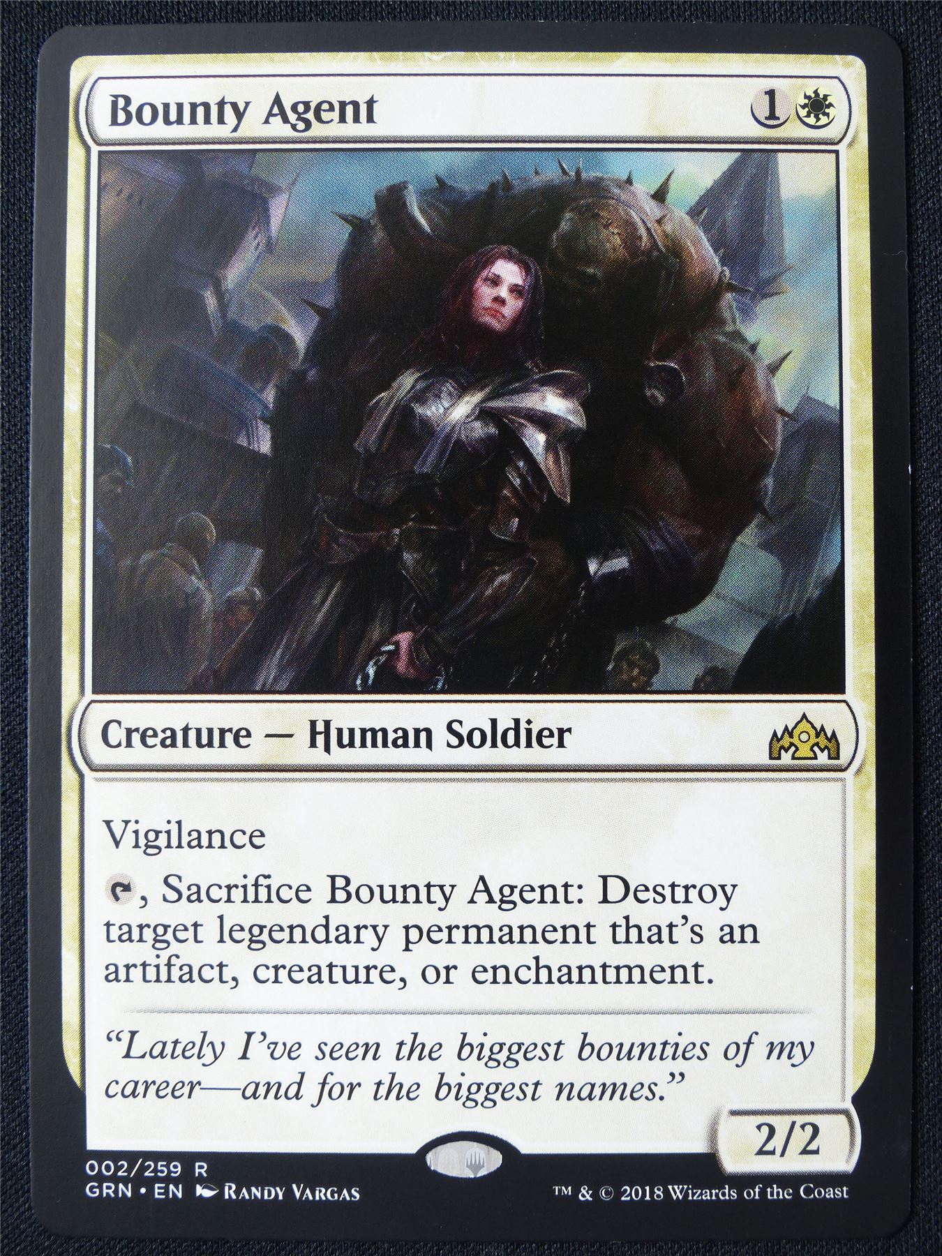 Bounty Agent - GRN - Mtg Card #1JB