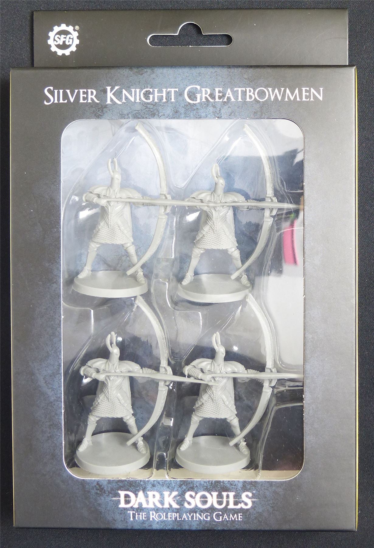Silver Knight Greatbowmen - Dark Souls Roleplaying Game Miniatures #3KM