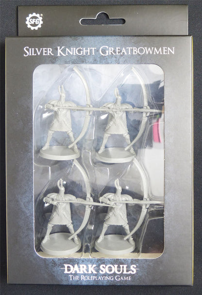 Silver Knight Greatbowmen - Dark Souls Roleplaying Game Miniatures #3KM