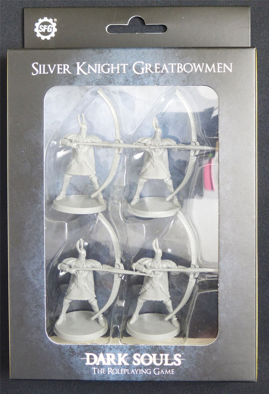 Silver Knight Greatbowmen - Dark Souls Roleplaying Game Miniatures #3KM