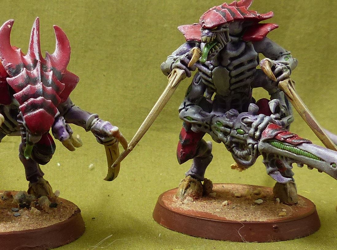 Warriors painted - Tyranids - Warhammer 40K #X0