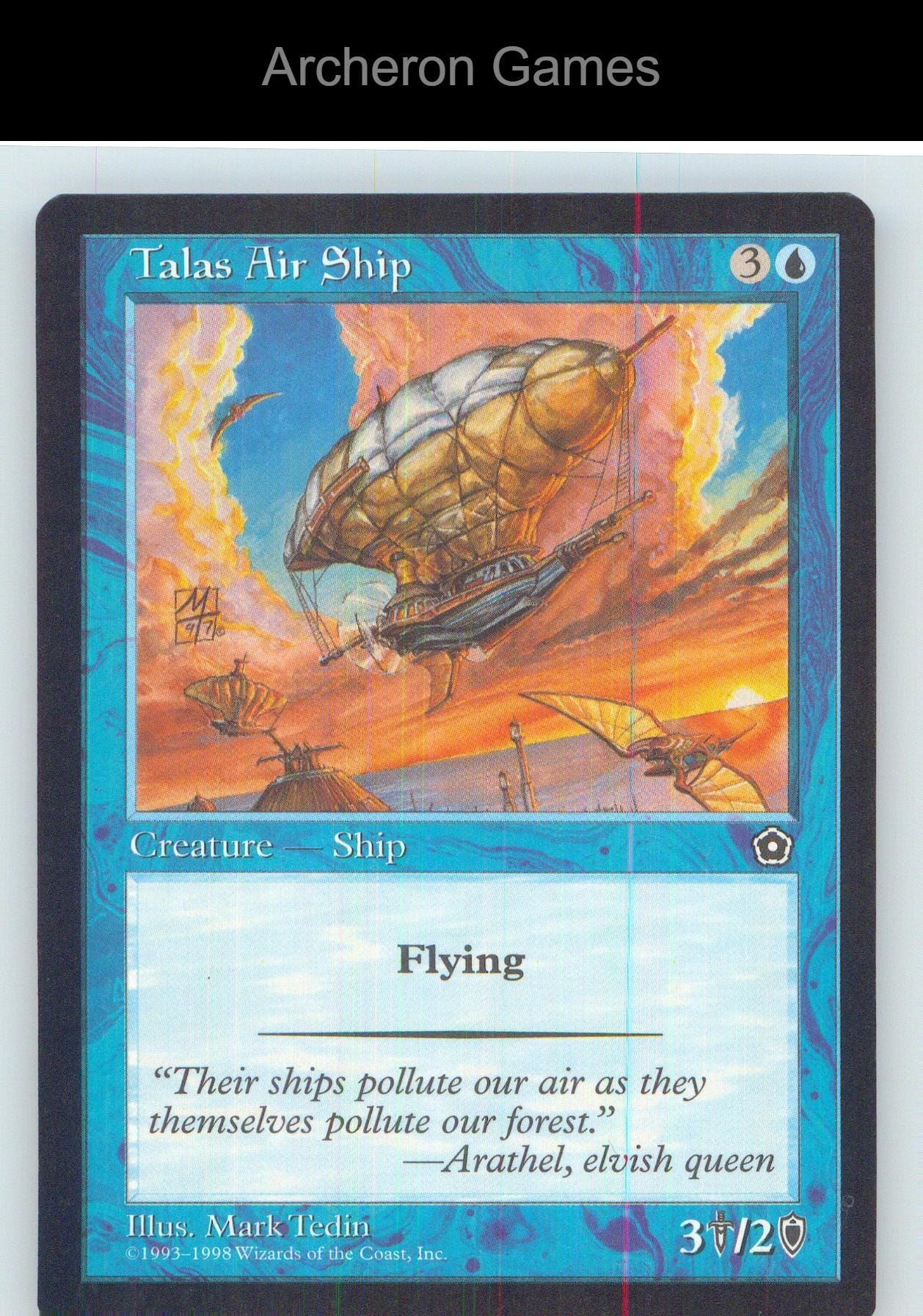 Talas Air Ship P02 C MTG Card NM/EX+