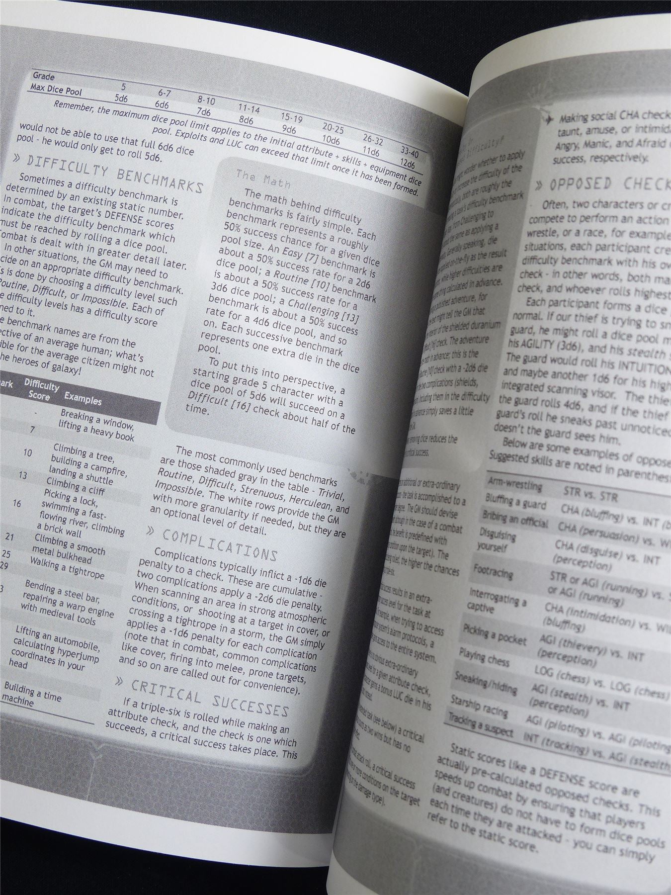 N.E.W. Science Fiction Roleplaying Game - Roleplay Hardback #1WC