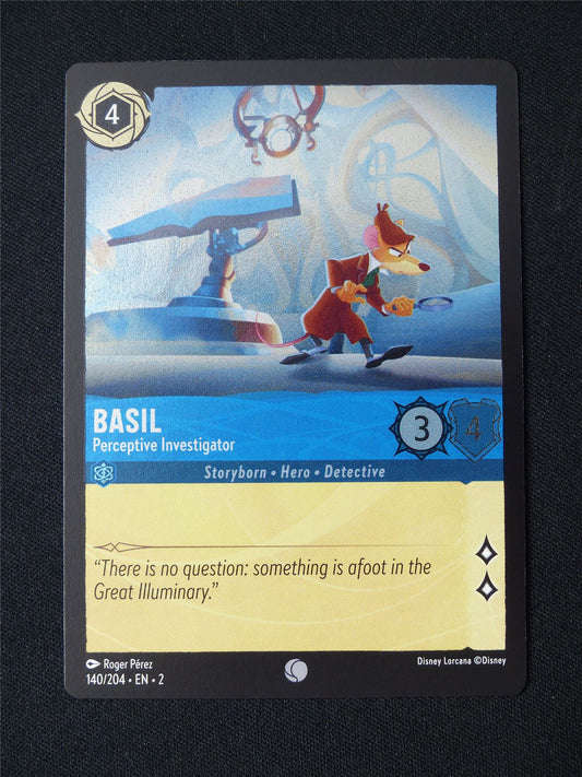 Basil 140/204 Foil - Lorcana Card #3DU