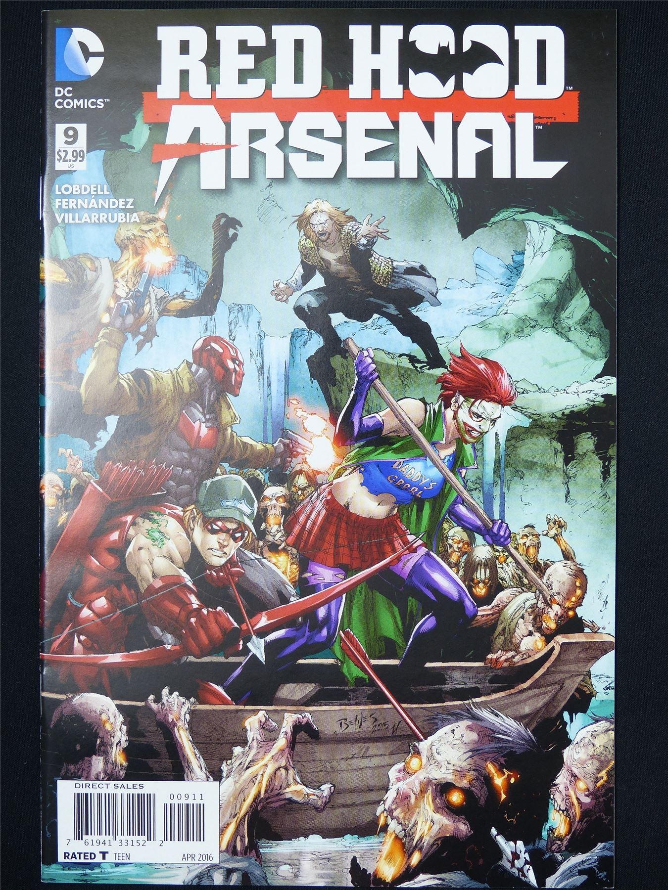 RED Hood Arsenal #9 - B&B DC Comic #814