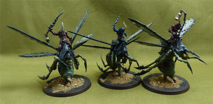 Plague Drones painted - Death Guard - Warhammer AoS #42S