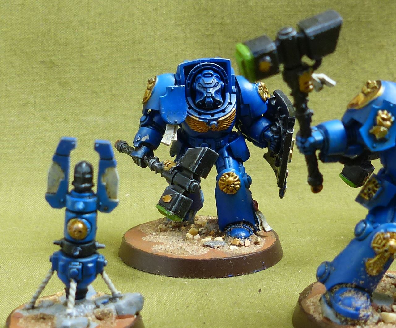 Terminator Assault Squad painted - Space Marines - Warhammer 40K #6TJ