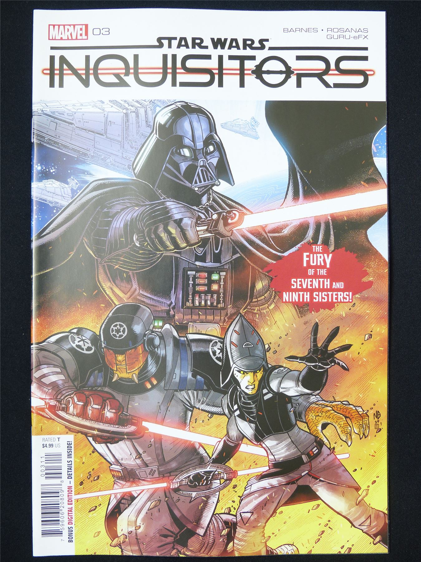 STAR Wars: Inquisitors #3 - Nov 2024 Marvel Comic #1SF