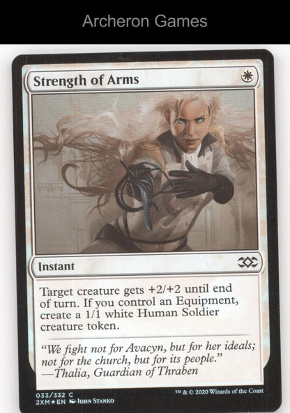 Strength of Arms 33 C MTG Card Double Masters
