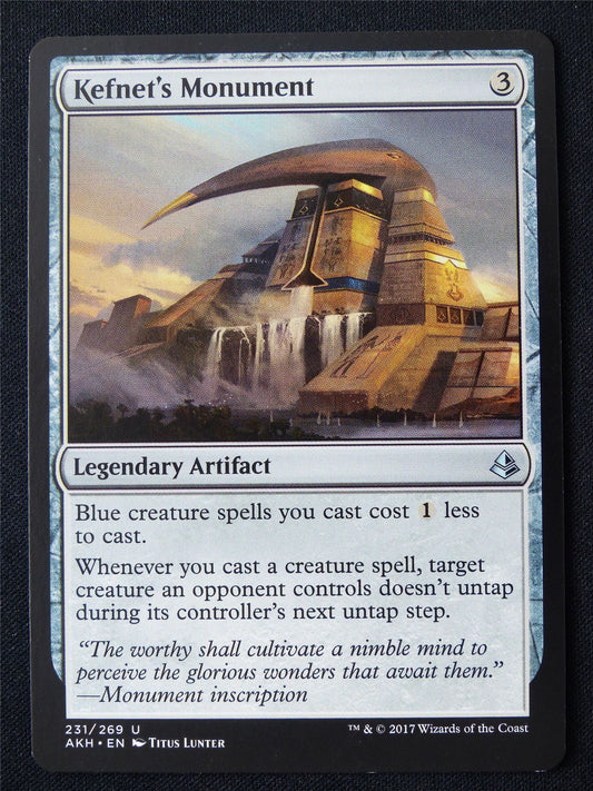 Kefnet's Monument - AKH - Mtg Card #8X