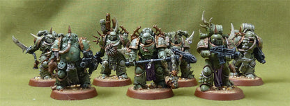 Plague Marines painted - Death Guard - Warhammer 40K #36Z