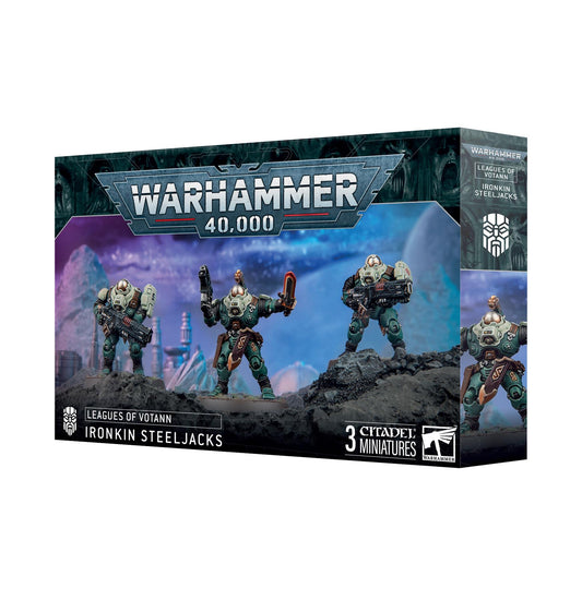 Ironkin Steeljacks - Leagues of Votann - Warhammer 40K Available from 23/08/2025