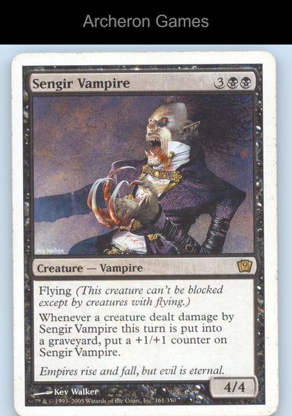 Sengir Vampire 176 R MTG Card 10th Edition
