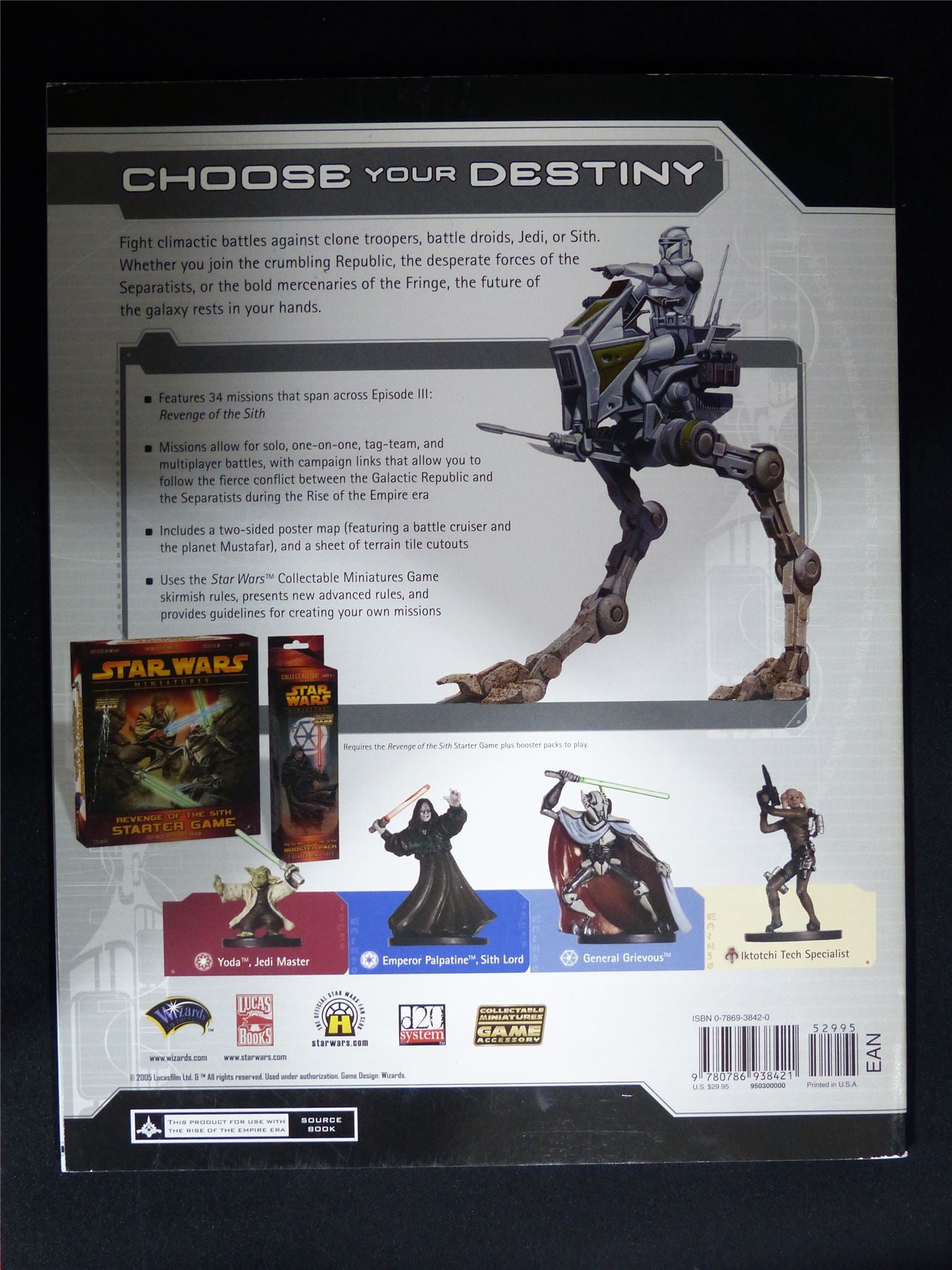 Star Wars Miniatures: Ultimate Missions: Revenge of the Sith Softback #1HM