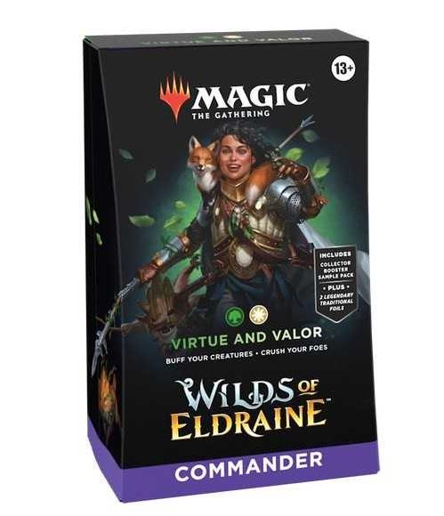 Virtue and Valor - Wilds of Eldraine Commander Deck - Magic the Gathering