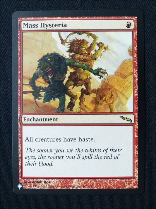 Mass Hysteria - MRD - Mtg Card #79Y