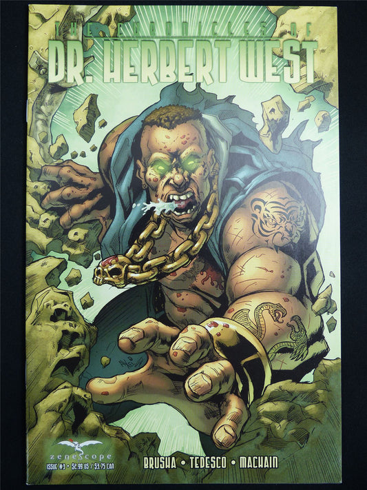 The CHRONICLES of Dr. Herbert West #3 Cvr A - Zenescope Comic #3MM