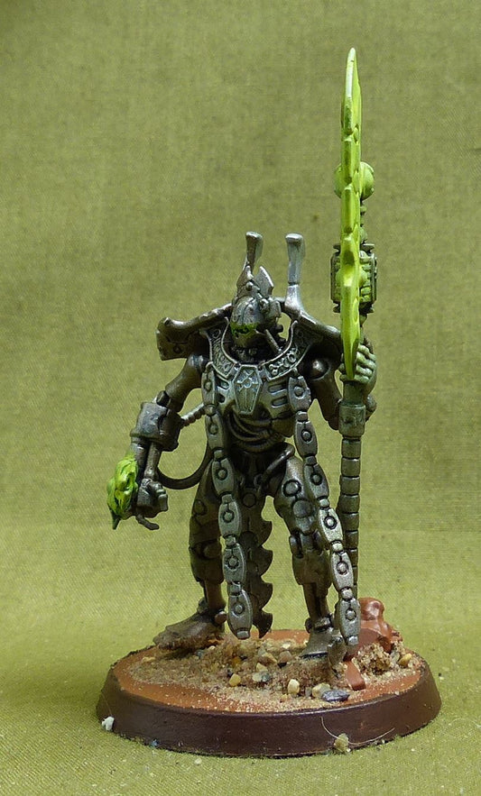 Overlord with Tachyon Arrow painted - Necrons - Warhammer 40K #40D