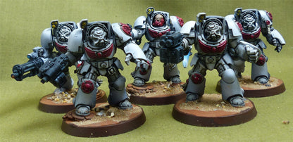 Terminator Squad painted - White Scars - Warhammer 40K #4PT