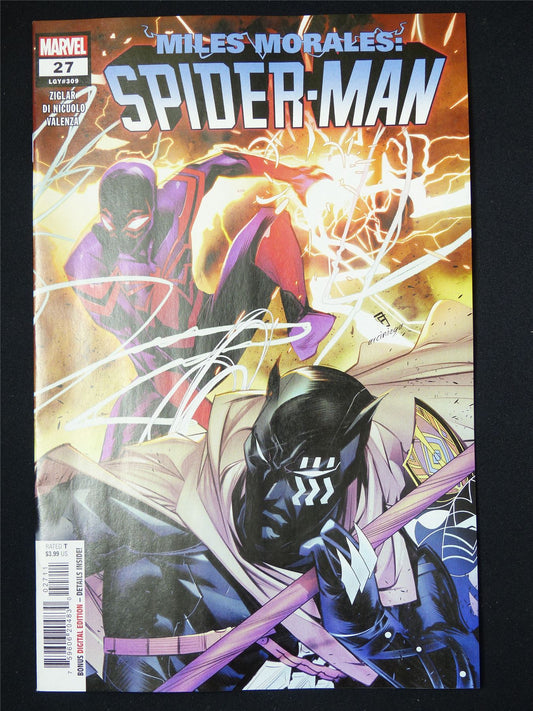 Miles Morales: SPIDER-MAN #27 - Feb 2025 Marvel Comic #4XB