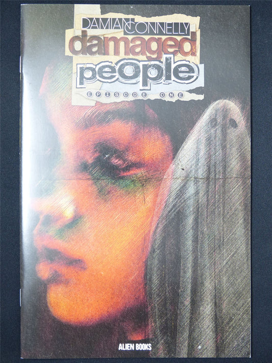 DAMAGED People #1 - B&B Aug 2024 Alien Books Comic #DY