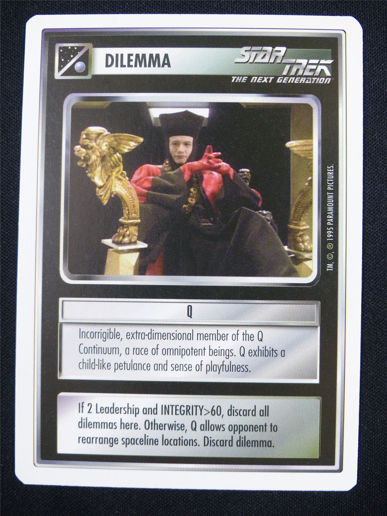 Q - The Next Generation - Star Trek Card #194