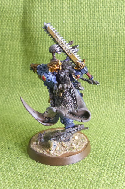 Ragnar Blackmane Painted - Space Wolves - Warhammer AoS 40k #P