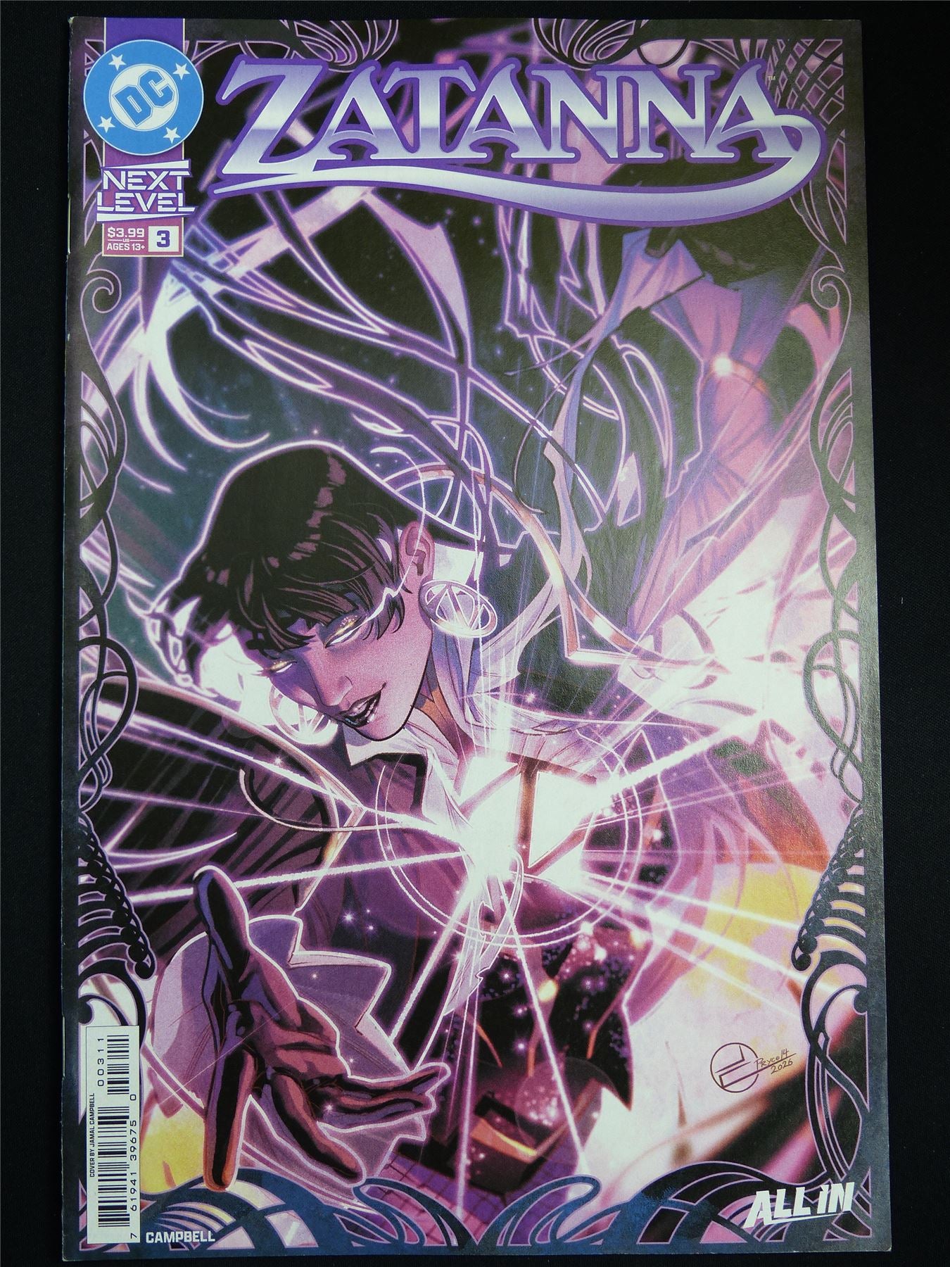 ZATANNA #3 Cvr A - DC Comic #3X4