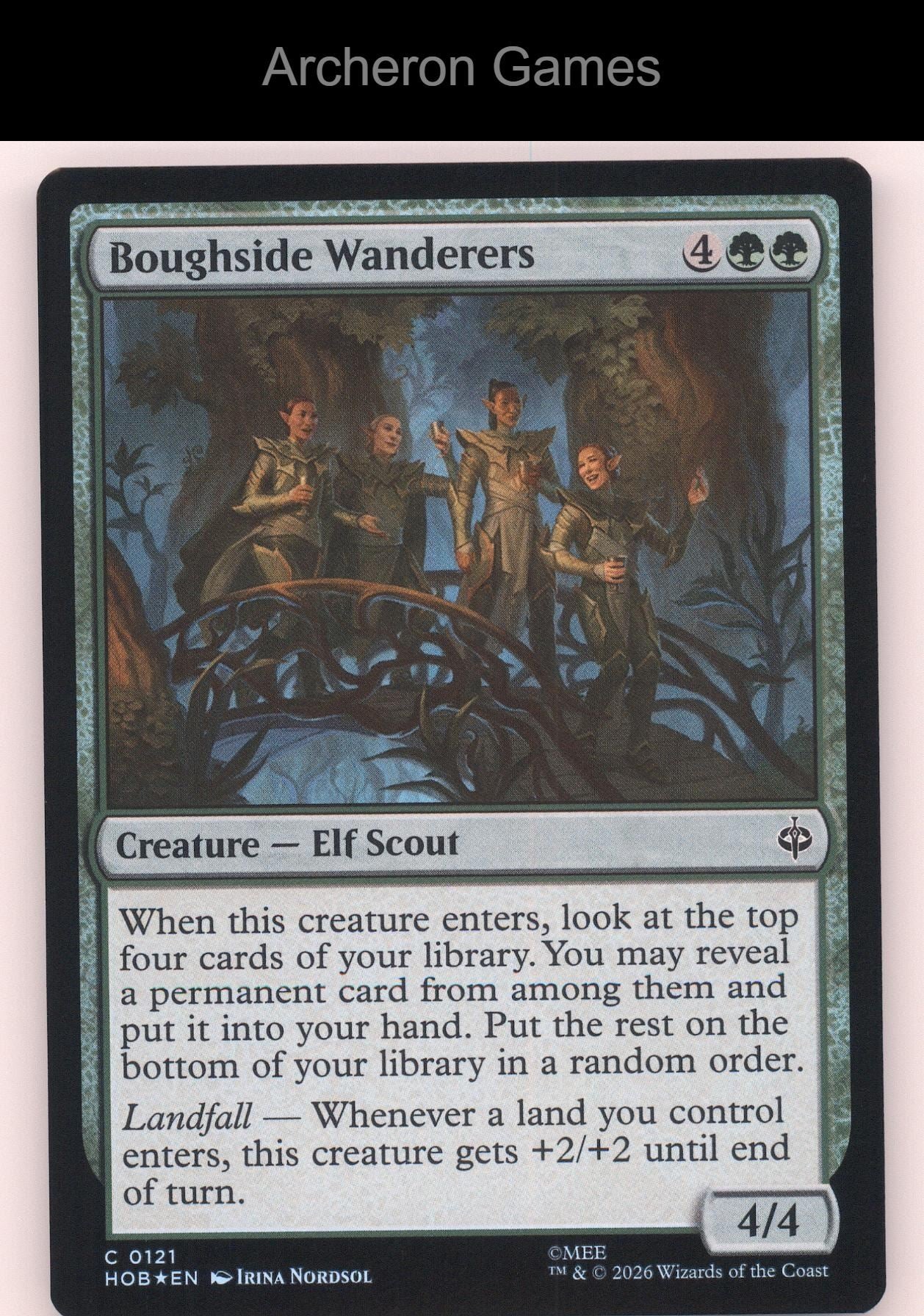 Boughside Wanderers HOB 121 C MTG Card The Hobbit