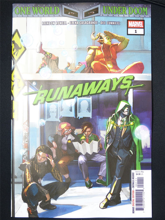 RUNAWAYS #1 - Aug 2025 Marvel Comic #16Q