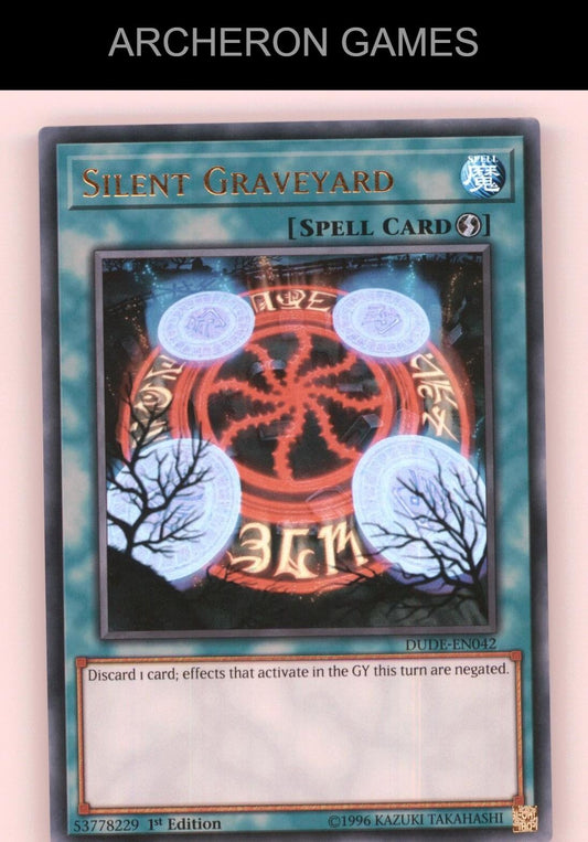 Silent Graveyard Ultra Rare YUGIOH Card