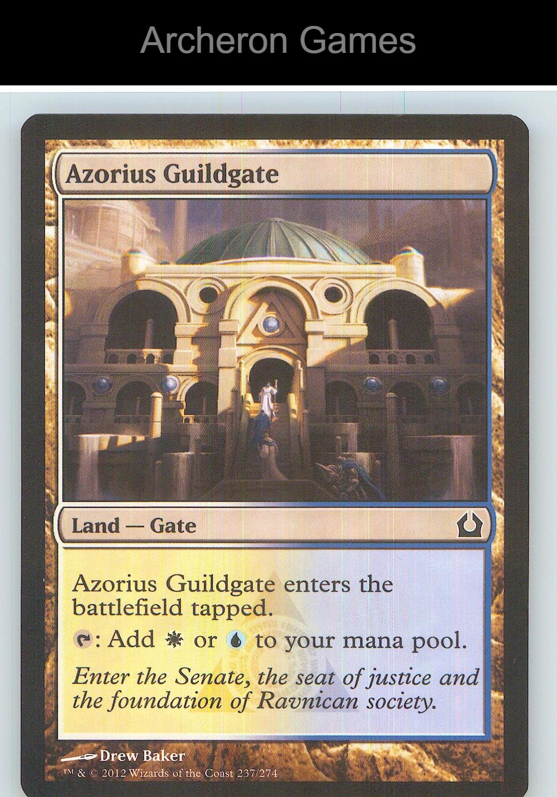 Azorius Guildgate RTR 237 C MTG Card NM/EX+