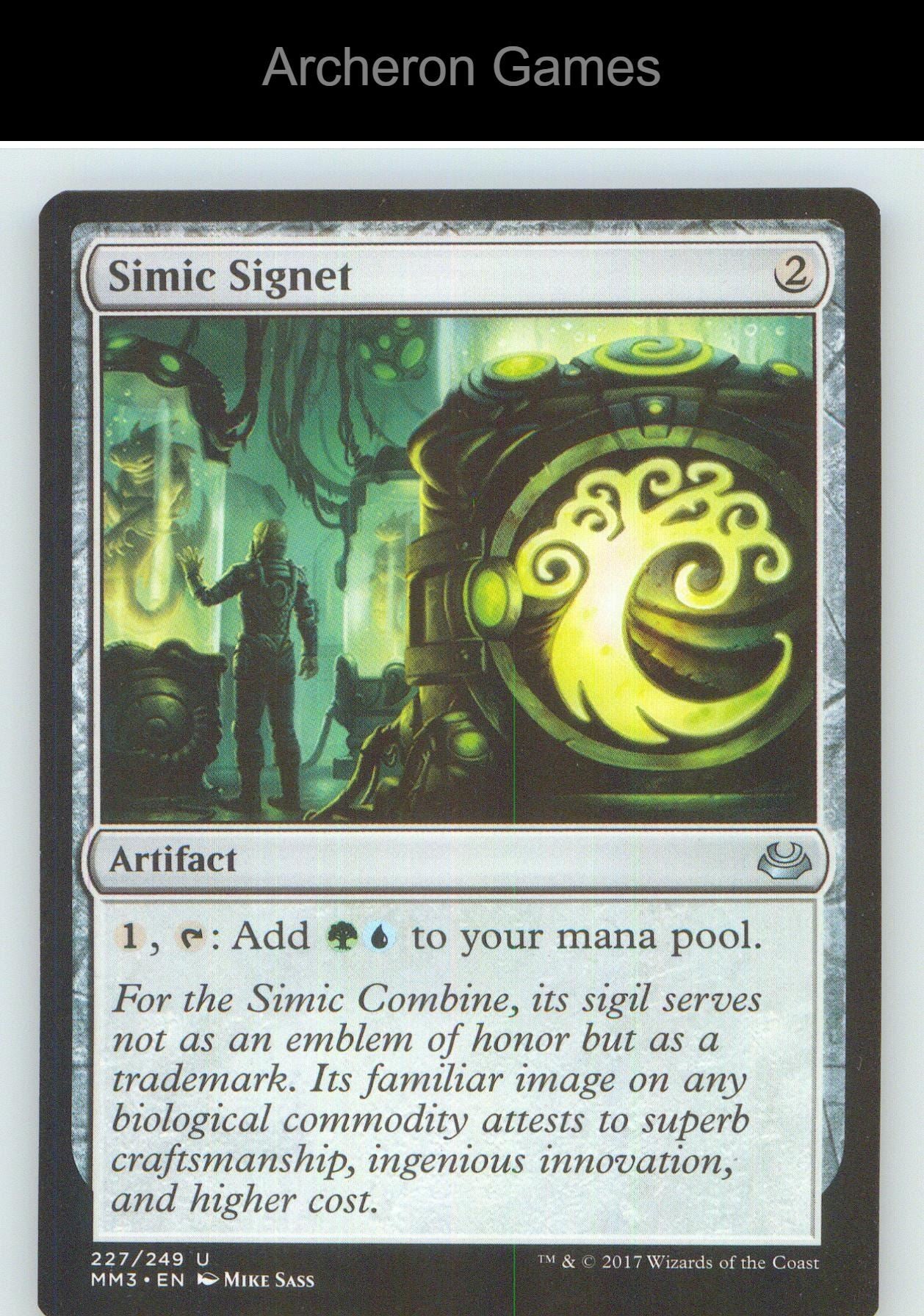 Simic Signet MM3 227 UC MTG Card NM/EX+
