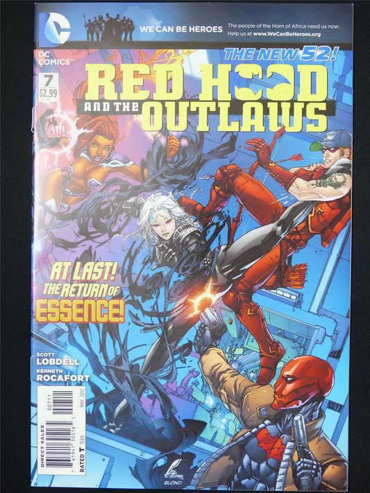 RED Hood and the Outlaws #7 - B&B DC Comic #810