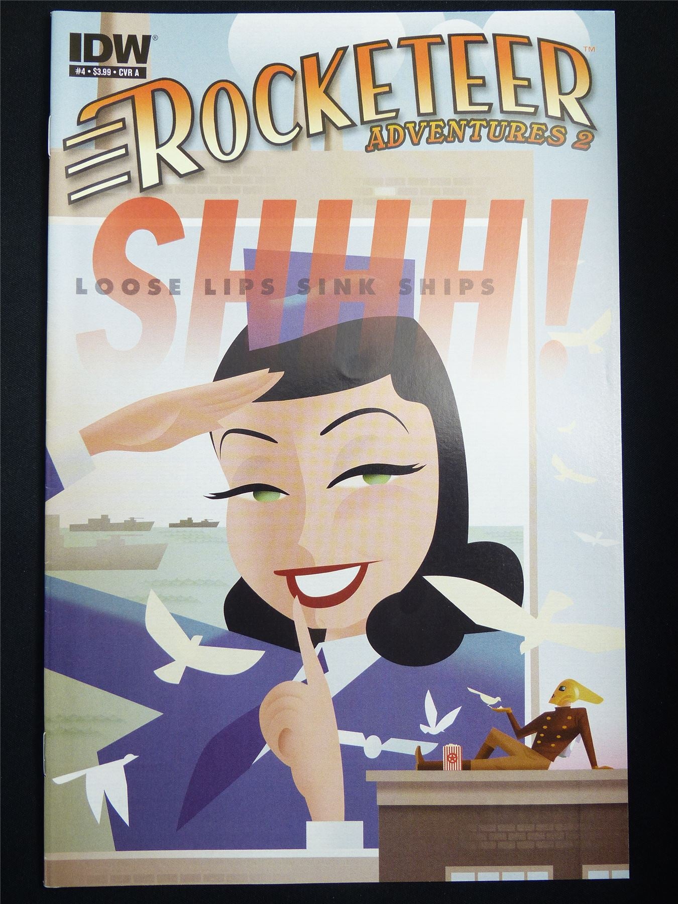 The ROCKETEER Adventures vol 2 #4 - B&B IDW Comic #2H5