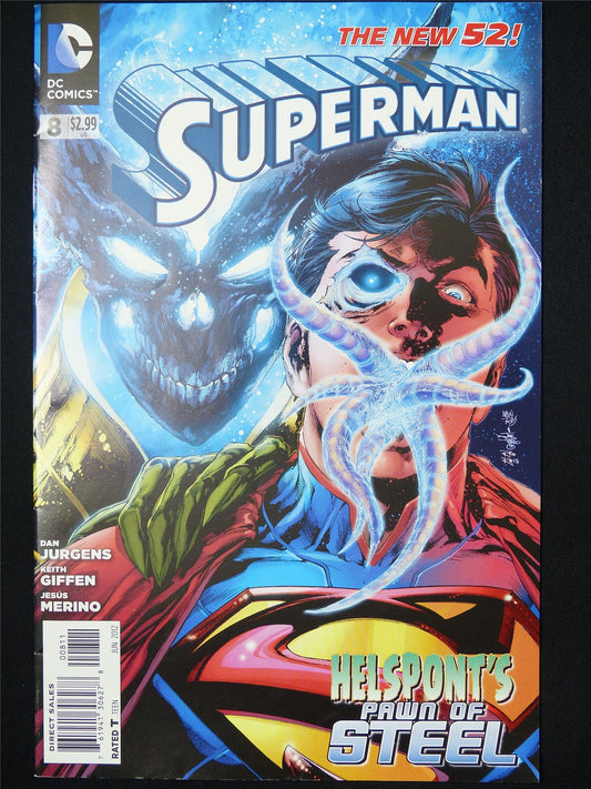 SUPERMAN #8 - B&B DC Comic #85U