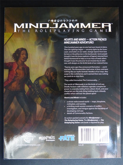 Mindjammer The Roleplaying Game: Hearts and Minds - Roleplay Softback #3H1