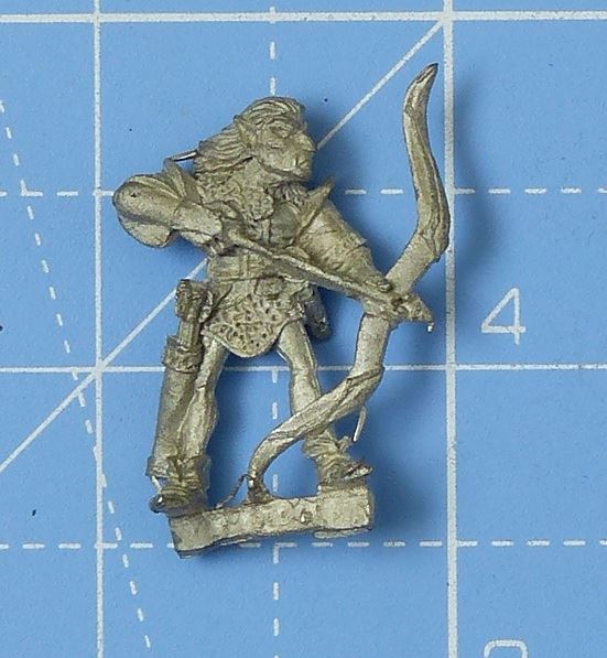 Classic Metal Elf Archer - Warhammer Old World #4FX