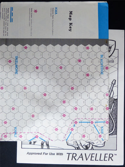 Judges Guild Traveller: Marantha Alkahest Sector - Roleplay Booklet #1X6
