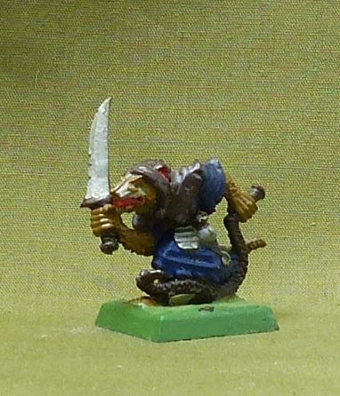 Classic Metal Clan Rat - Skaven - Warhammer Fantasy #51P