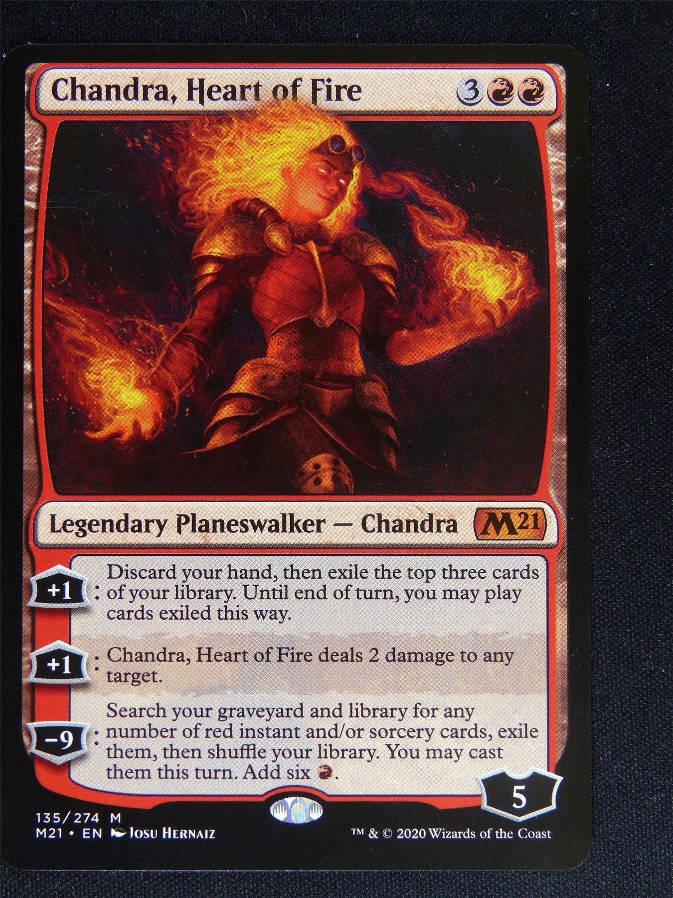 Chandra Heart of Fire - Mtg Card #RO