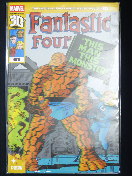 FANTASTIC Four #51 3D Original includes 3D-Glasses - Feb 2026 Marvel Comic #5X