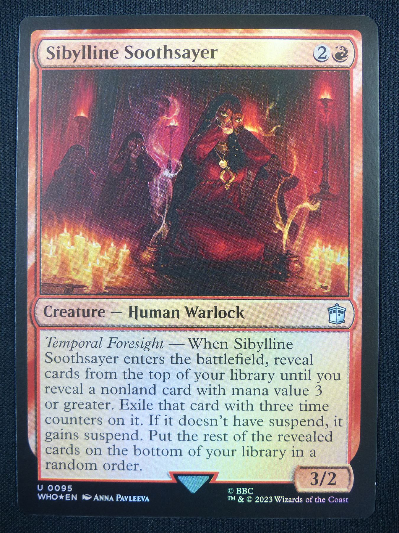 Sibylline Soothsayer Foil - WHO - Mtg Card #14O