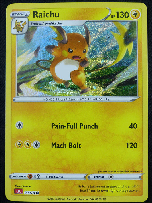 Raichu 009/034 Holo CLC - Classic Pokemon Card #4C1