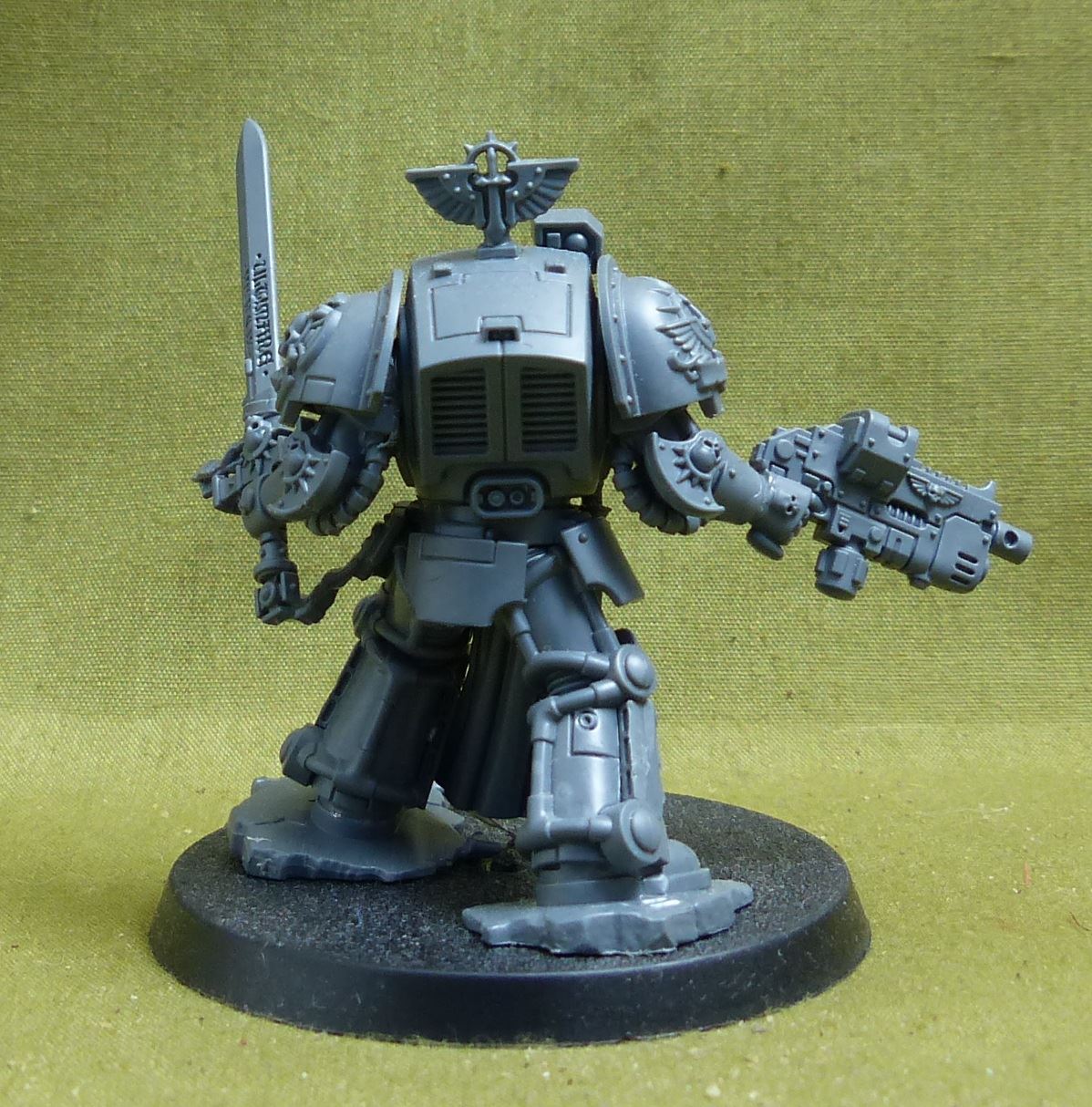 Captain in Terminator Armour - Dark Angels - Warhammer 40K #40R