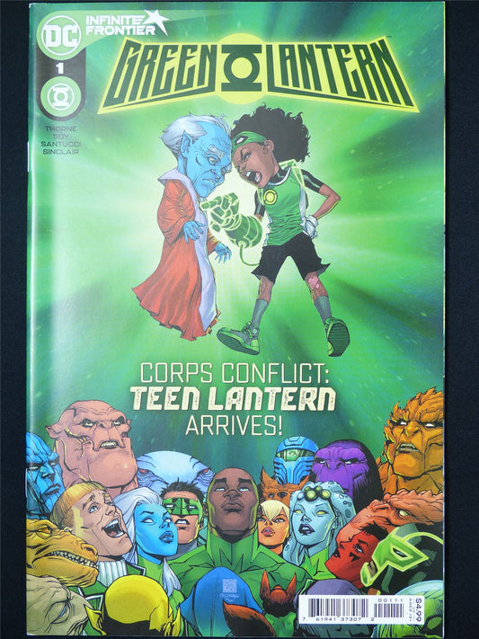 GREEN Lantern #1 - B&B DC Comic #7KC