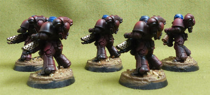 Infernus Squad set of 5 painted - Blood Angels - Warhammer 40K #3Z1